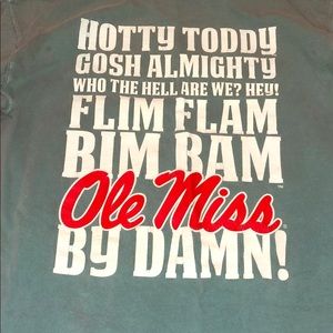 Teal Ole Miss T-Shirt